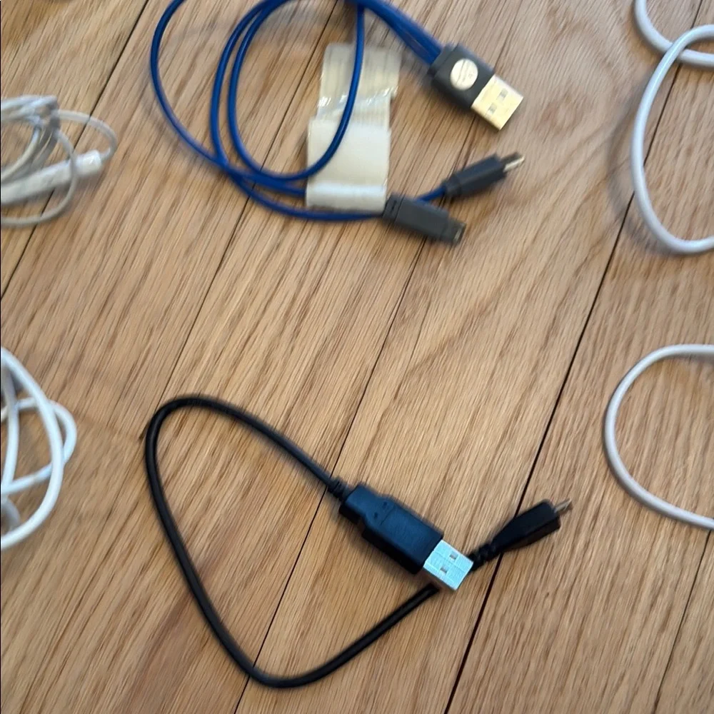14 Piece collection of Cables for Cell Phones, Headphones & Accessories Bundle